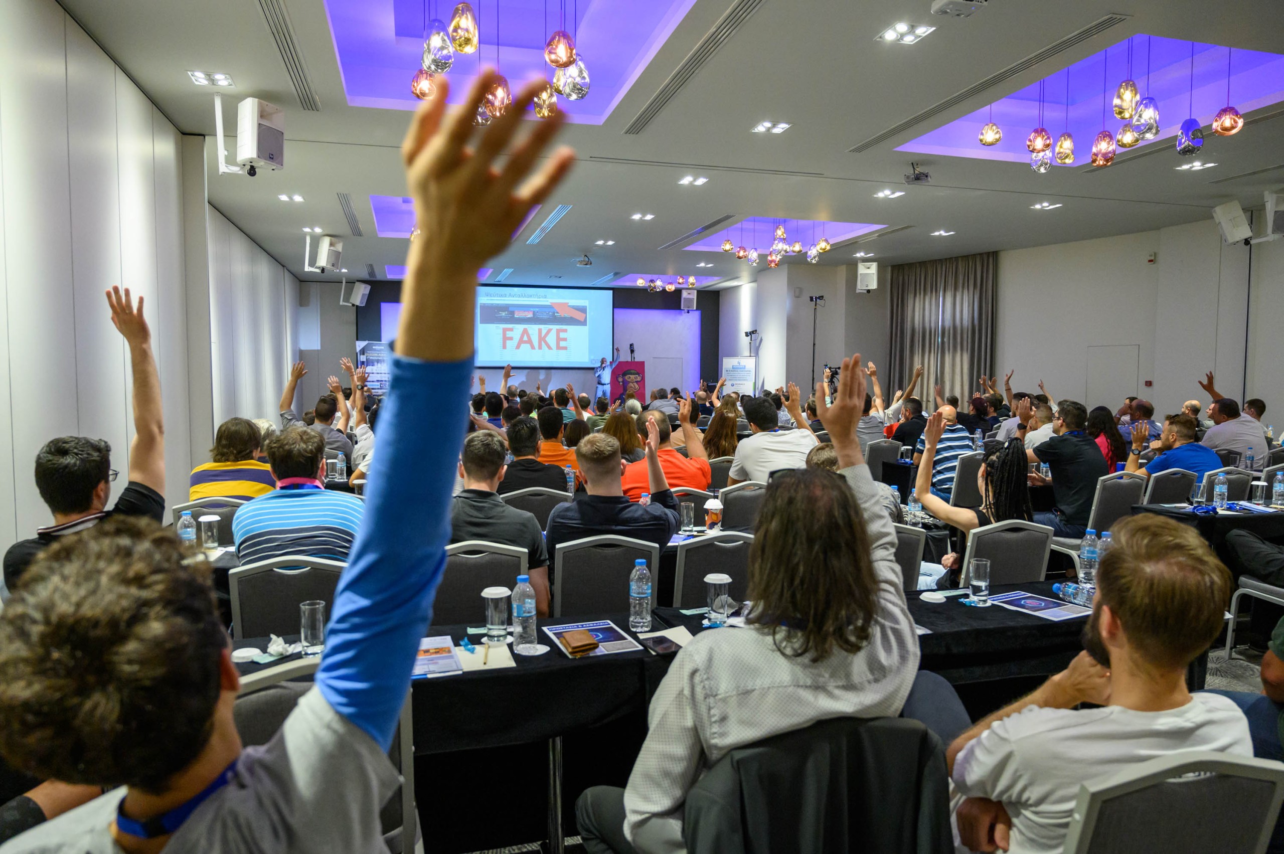 Mike Mingos keynote speaking at conference